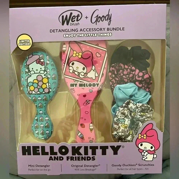 Wet Brush Other - SALE! - Hello Kitty & Friends Wet Brush Limited Edition Custom Bundle